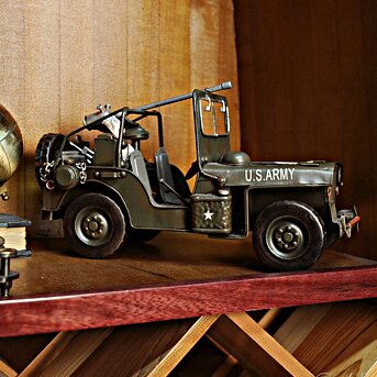 Old Modern Handicrafts 1940 Willys-Overland Jeep 1:12 Car